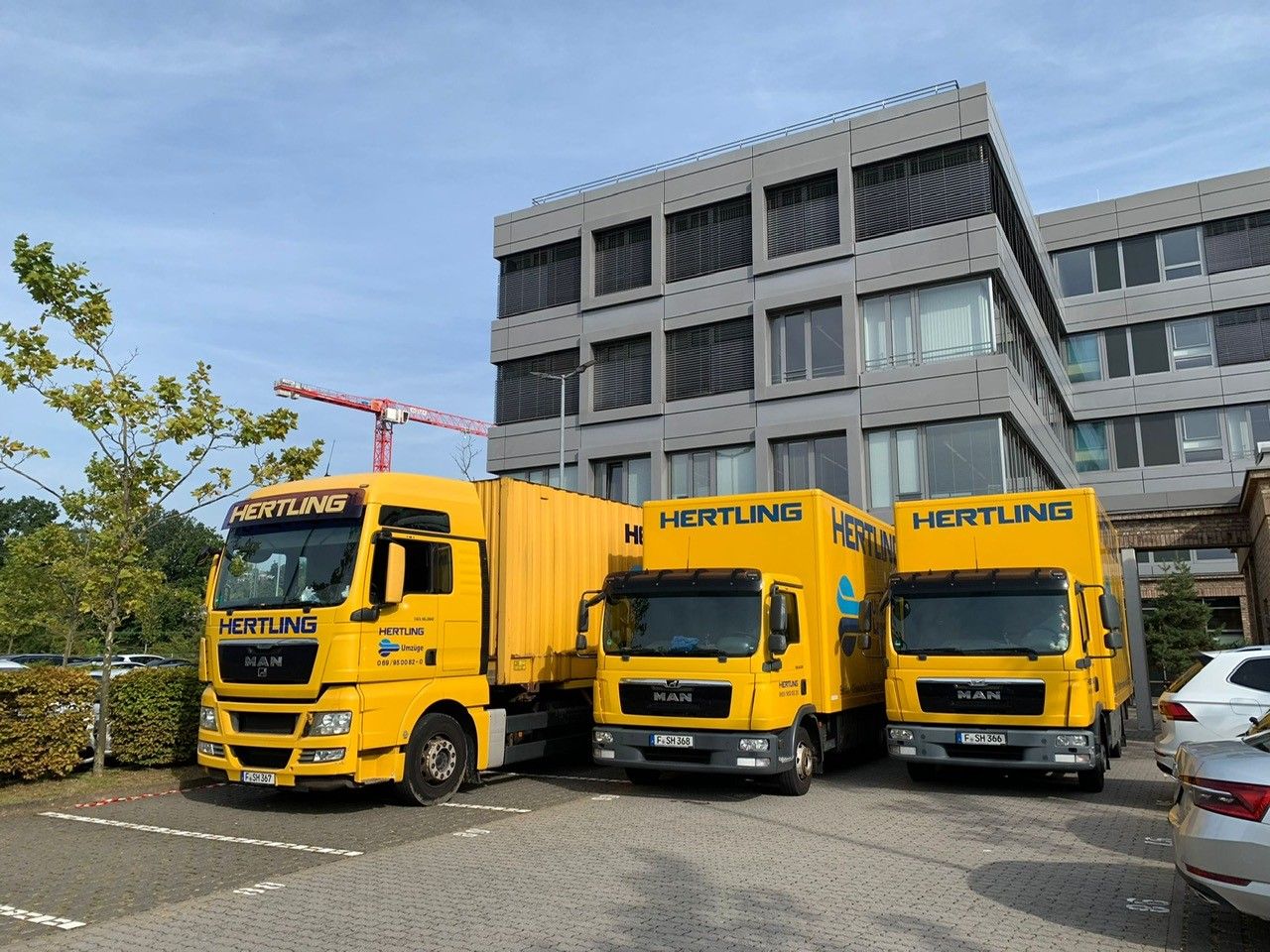 Relocation of jobs in Bad Homburg with HERTLING