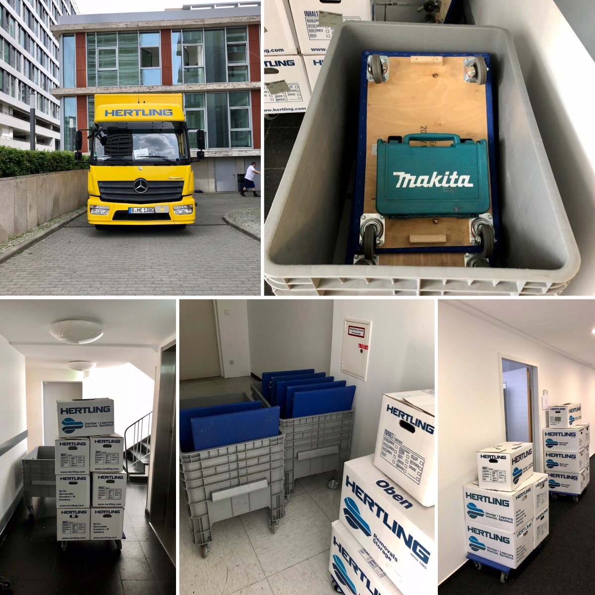 HERTLING - Büroumzug, Standortverlagerung Berlin