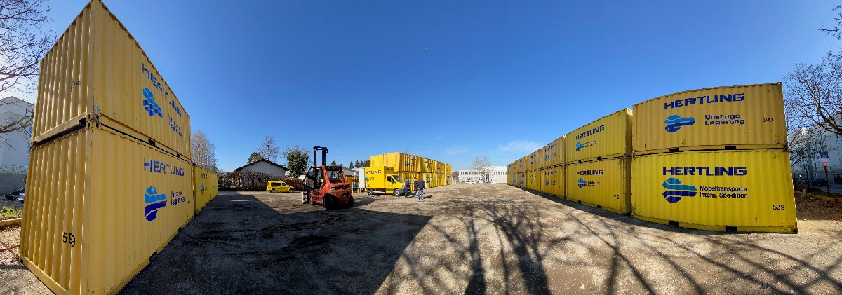 Neuer Containerhof in Frankfurt am Main