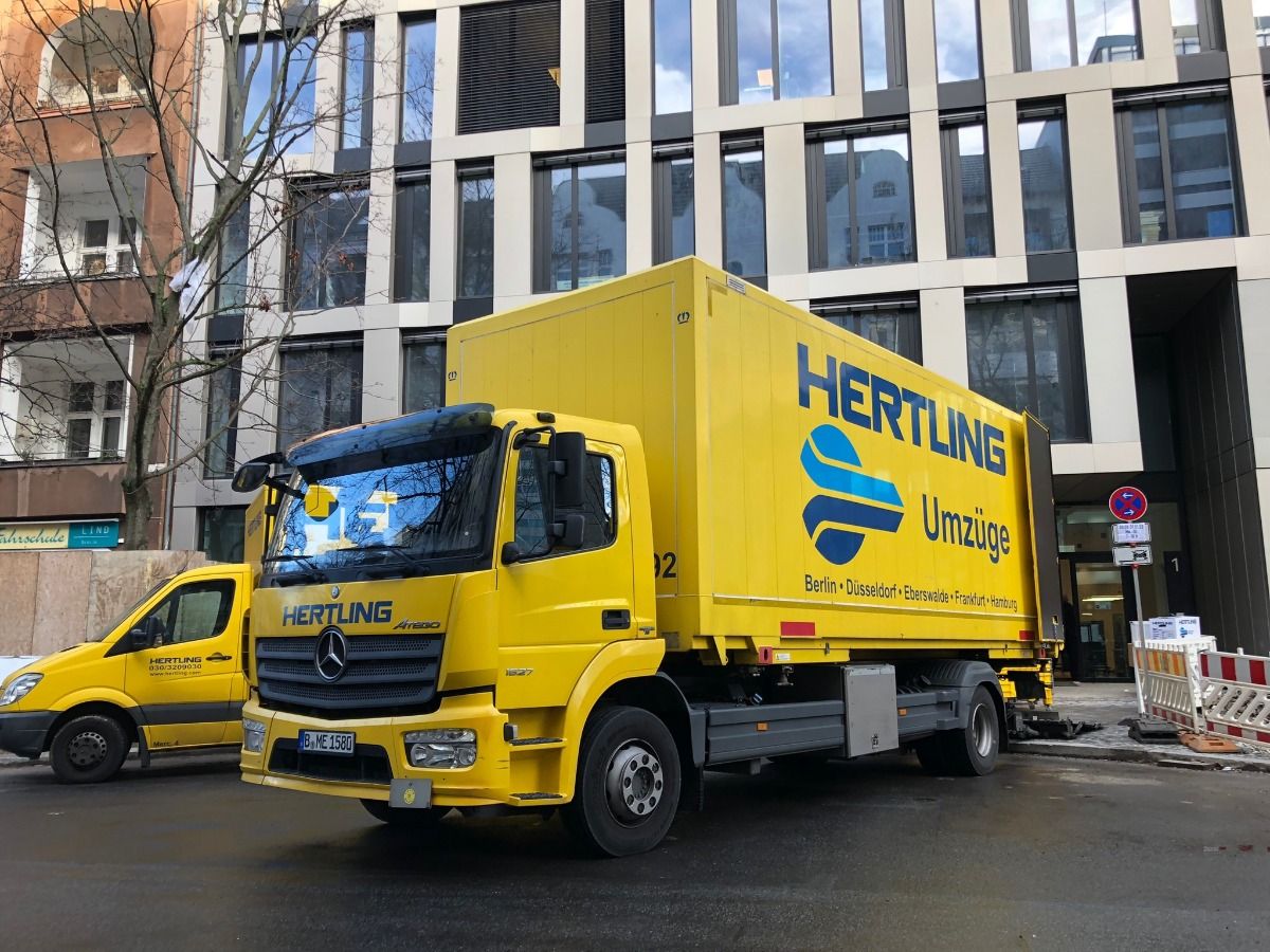 HERTLING - Büroumzug in Berlin